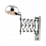 Бра раздвижное с диммером 2878/1W хром LARK ODEON LIGHT