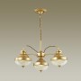 Люстра 4658/3 золотой/матовый KRONA ODEON LIGHT