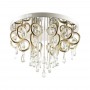 Люстра потолочная 4034/99CL белый/хром/золото ORIO ODEON LIGHT