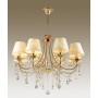 Люстра 3431/8 золото PLESANSA ODEON LIGHT