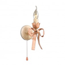 Бра с выключателем 2527/1W бежевый/розовый ESTELI ODEON LIGHT