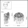 Настенный светильник Odeon Light Foscara 4719/2W