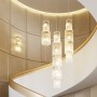 Люстра 4938/4 золото MERKALE ODEON LIGHT