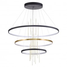 Подвесной светильник 3901/99L черный, золотистый MONICA ODEON LIGHT