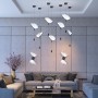 Бра 4651/7WL черный/золотой/прозрачный VENTA ODEON LIGHT