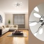 Люстра потолочная 3994/50CL хром/белый SCOPPA ODEON LIGHT