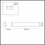 Настенный светильник 4294/40WL черный FRAMANT ODEON LIGHT