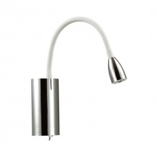 Бра-подсветка 3988/3WL хром/белый BRUNO ODEON LIGHT