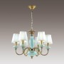 Люстра 3948/6 золотой/бирюзовый MAREA ODEON LIGHT