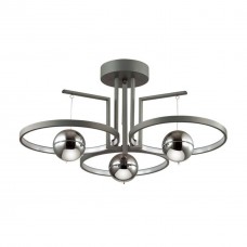 Люстра потолочная 4031/40CL черный/хром LOND ODEON LIGHT