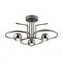 Люстра потолочная 4031/40CL черный/хром LOND ODEON LIGHT