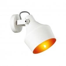 Настенный светильник 4084/1W белый/золотой OSTA ODEON LIGHT Настенный светильник 4084/1W белый/золотой OSTA ODEON LIGHT