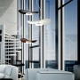 4857/10LA L-VISION ODL_EX21 65 никель/черничный/стекло Подвес LED 1*10W 3500K FLUENT