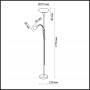 Торшер Odeon Light Trend 2711/F