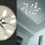 Люстра потолочная 3994/75CL хром/белый SCOPPA ODEON LIGHT
