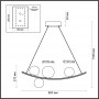 Подвесной светильник Odeon Light Dino 4267/4