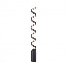 Торшер 3832/30FL черный/золотистый SPIRA ODEON LIGHT