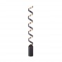 Торшер 3832/30FL черный/золотистый SPIRA ODEON LIGHT