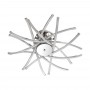 Люстра потолочная 4026/73CL хром/белый BROLLO ODEON LIGHT