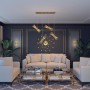 Люстра 4638/8 золотой DORTA ODEON LIGHT