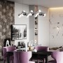 Подвесной светильник 4304/74L хром BINGO ODEON LIGHT