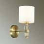 Бра 4112/1W бронзовый/хрусталь/белый PAVIA ODEON LIGHT