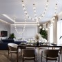 5008/48L L-VISION ODL23 золотой/прозрачный/металл/акрил Подвес LED 48W 4000K 2640Лм CRYSTAL