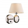 Бра с выключателем 2195/1W хром/абажур/бежевый HOTEL ODEON LIGHT