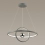 Светильник подвесной 4031/40L черный/хром LOND ODEON LIGHT