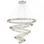 4930/260L L-VISION ODL24 000 хром/прозрачный металл/хрусталь Люстра LED 260W 4000K 30600Лм VEKIA