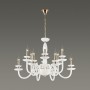 Люстра 4187/12 золото/белый CAPRI ODEON LIGHT