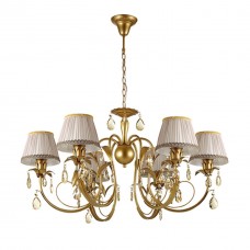 Люстра 3398/6 матовое золото CAROLLA ODEON LIGHT