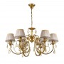 Люстра 3398/6 матовое золото CAROLLA ODEON LIGHT