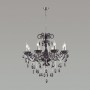 Люстра 4189/8 хром/белый/хрусталь INES ODEON LIGHT