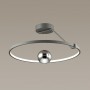Светильник потолочный 4032/40CL черный/хром LOND ODEON LIGHT