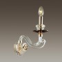 Бра 3929/1W золотой/бордовый/красный SIENA ODEON LIGHT