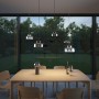Подвес 4721/12L черный/дымчатый KALEO ODEON LIGHT