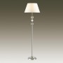 Торшер 4190/1F хром/белый/хрусталь RAUL ODEON LIGHT