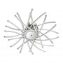 Люстра потолочная 4026/99CL хром/белый BROLLO ODEON LIGHT