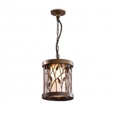 Уличный светильник-подвес 2287/1 коричневая патина LAGRA ODEON LIGHT