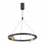 Подвесной светильник 3918/48L черный/золотистый BEVEREN ODEON LIGHT
