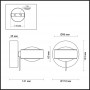 Бра Odeon Light Ottico 3874/20WL