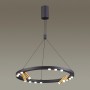 Подвесной светильник 3918/48L черный/золотистый BEVEREN ODEON LIGHT