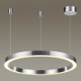 4244/45L L-VISION ODL21 73 мат никель/металл Подвесной светильник IP20 LED 50W 3091Лм 4000K BRIZZI