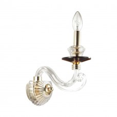 Бра 3929/1W золотой/бордовый/красный SIENA ODEON LIGHT
