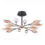 Люстра 3903/84CL черный/золотистый GARDENA ODEON LIGHT