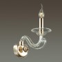 Бра 3949/1W золотой/красный FAVOLA ODEON LIGHT