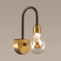 Бра 3983/1W матовый черный/бронзовый ALONZO ODEON LIGHT