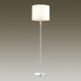 Торшер 4113/1F хром/хрусталь/белый PAVIA ODEON LIGHT