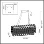 Люстра 4989/10 золото BUCKLE ODEON LIGHT